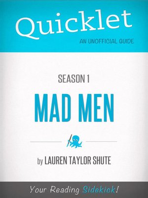 cover image of Quicklet on Mad Men Season 1